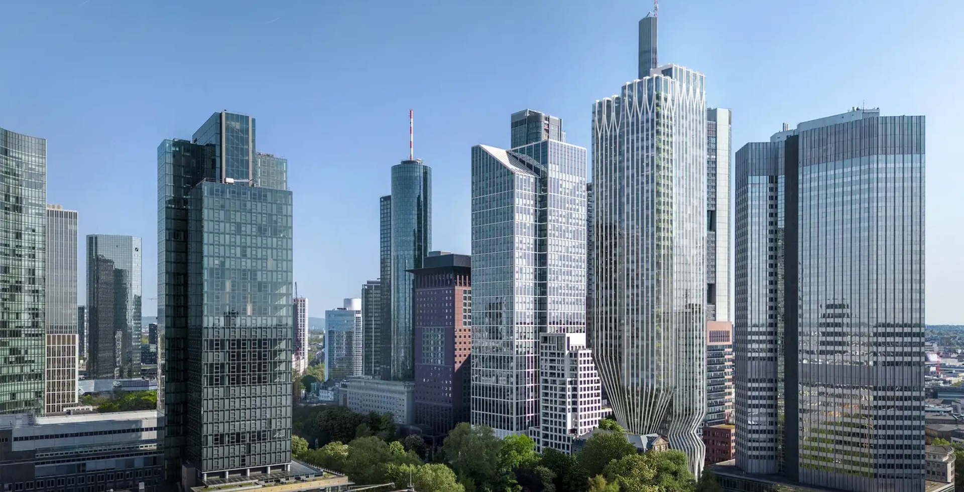 Blick auf Kaiser Karree, Frankfurt am Main